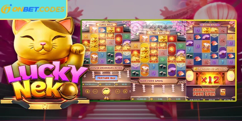 Lucky Neko Onbet – Slot Game Mèo Thần Tài May Mắn Hấp Dẫn 1 Giới thiệu chung về Lucky Neko Onbet