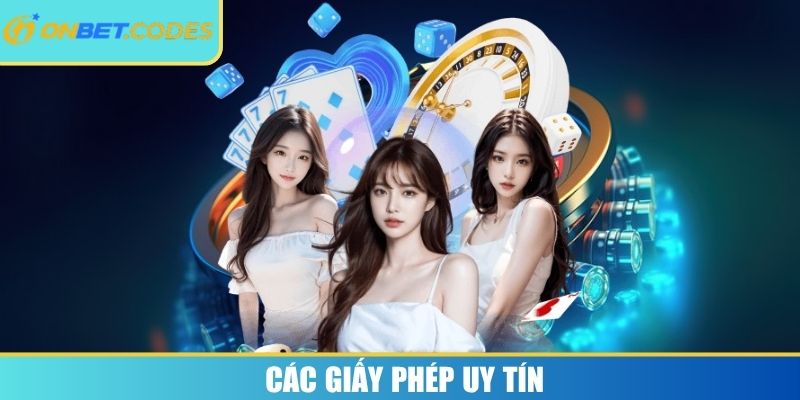 ONBET | ON BET | Link Vào Nhà Cái ONBET.COM Đăng Nhập Uy Tín 11/2025 20 Các giấy phép uy tín