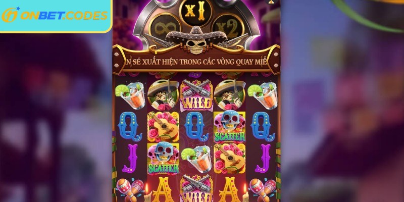 Wild Bandito Onbet – Trò Chơi Nổ Hũ Hấp Dẫn Nhất 2025 2 Wild Bandito Onbet có nhiều biểu tượng đa màu sắc